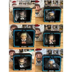 6 Scott Pilgrim vs. the World Thrilljoy Pixl Figures Envy Knives Ramonda Todd